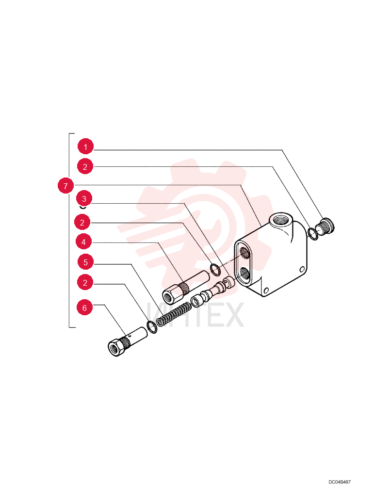 PLUG,Hex Soc, 3/4"-16 ORB