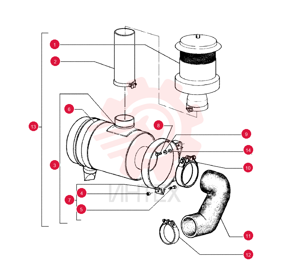 AIR CLEANER 75264627