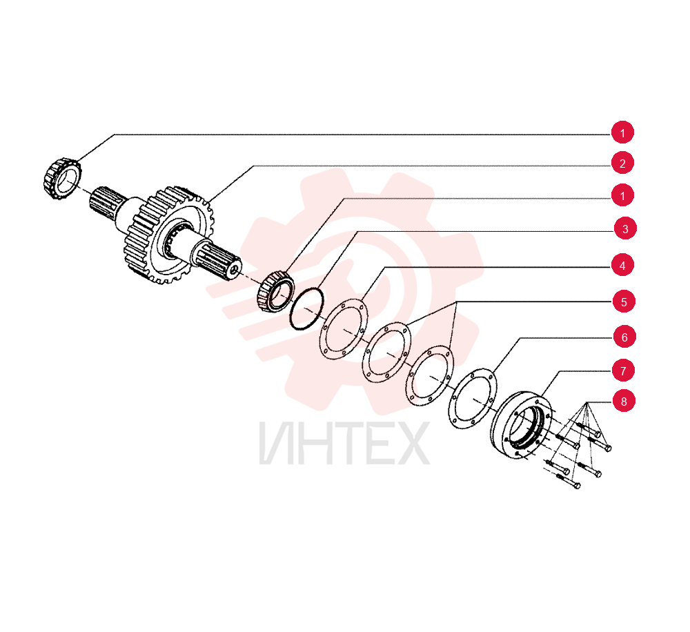 BEARING ASSY 75288492
