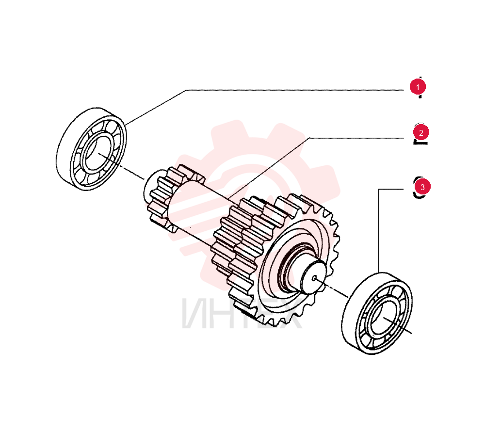 BEARING ASSY 75288486