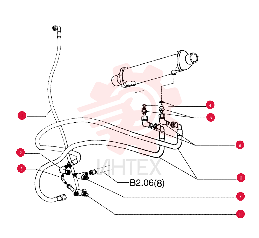 FLEXIBLE HOSE 73155834