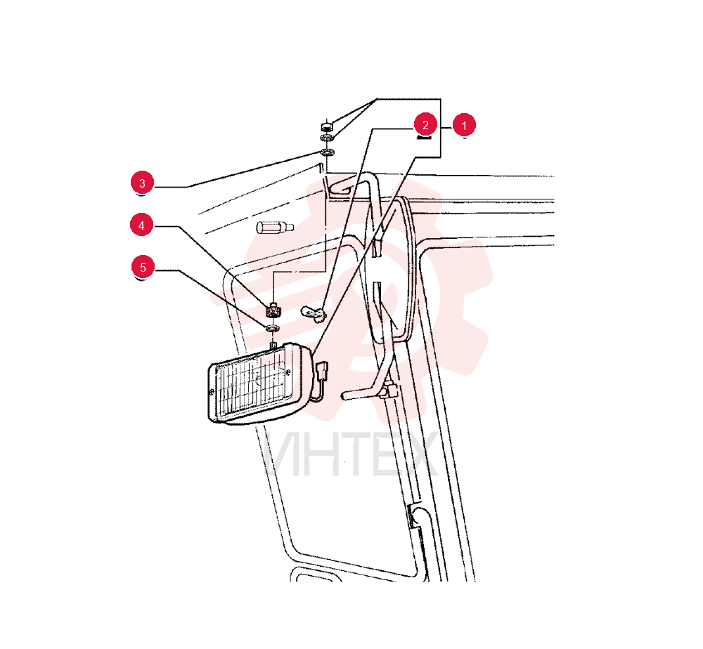 FRONT LAMP 75253793