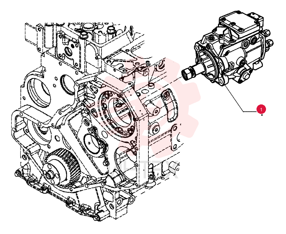 FUEL INJECTION PUMP 71102286