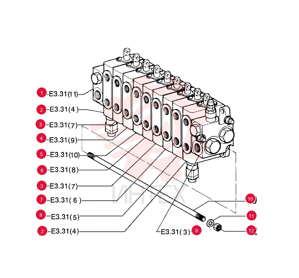 HYDRAULIC VALVE 75289561