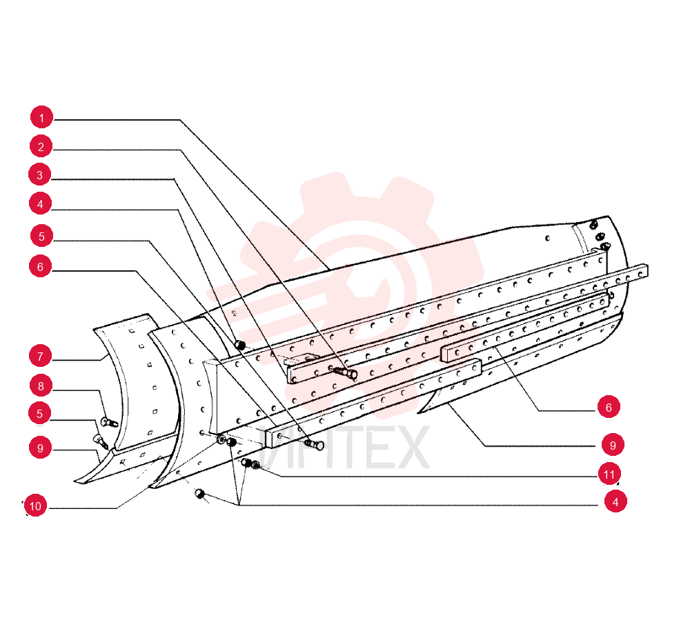 MOLDBOARD 75250011