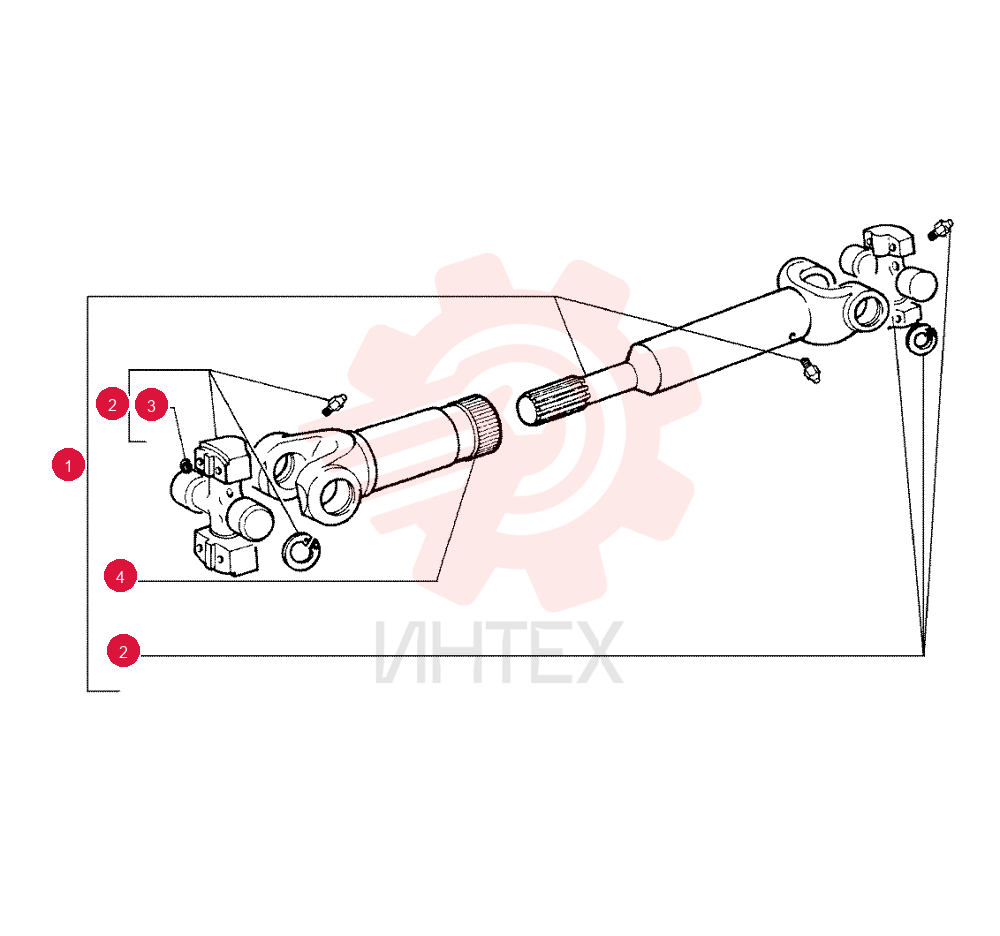 PROPELLER SHAFT 75250895