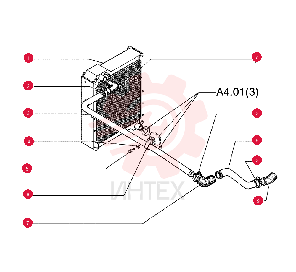 RADIATOR 73164343