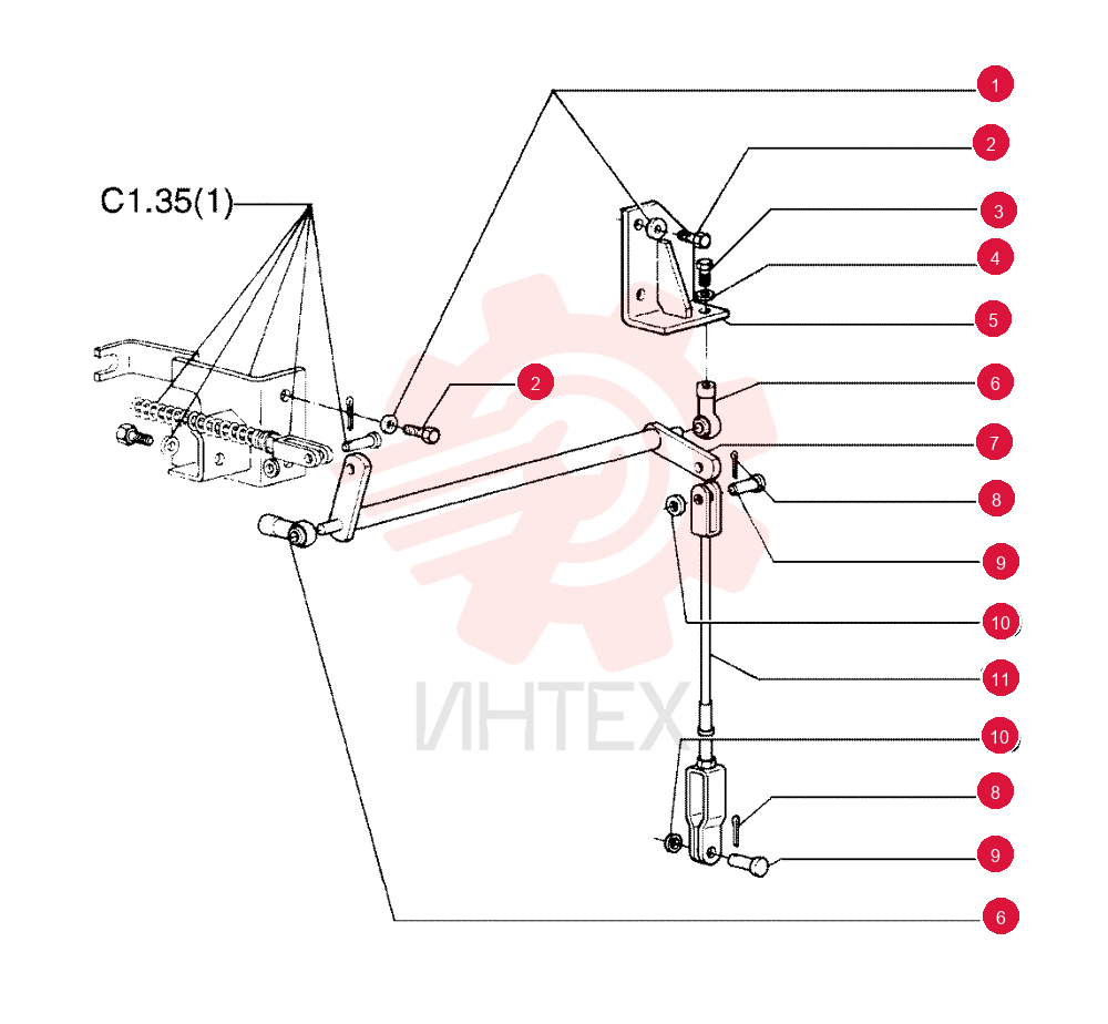 WASHER,16.67mm ID x 38.1mm OD x 7.94mm Thk