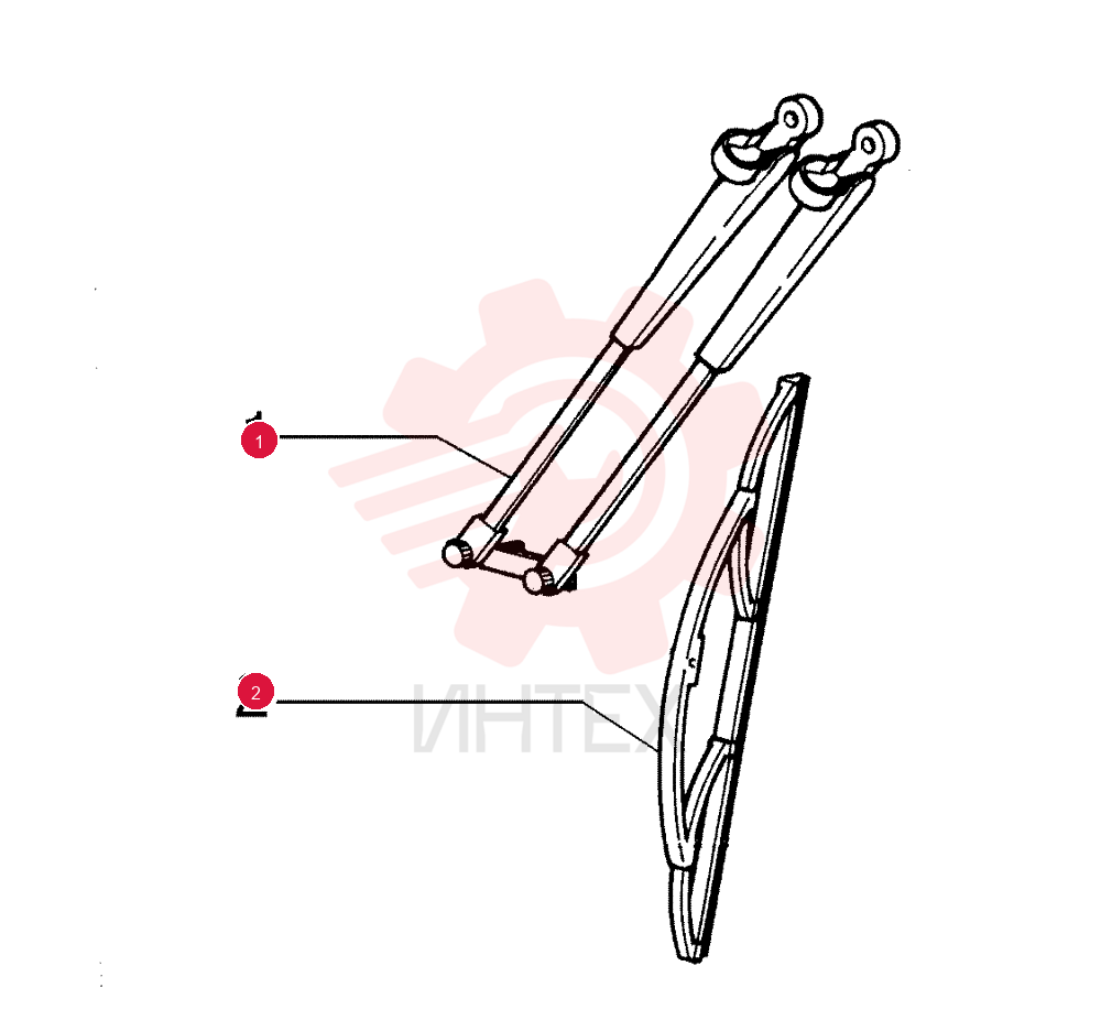 WIPER ARM 75313346 (2)