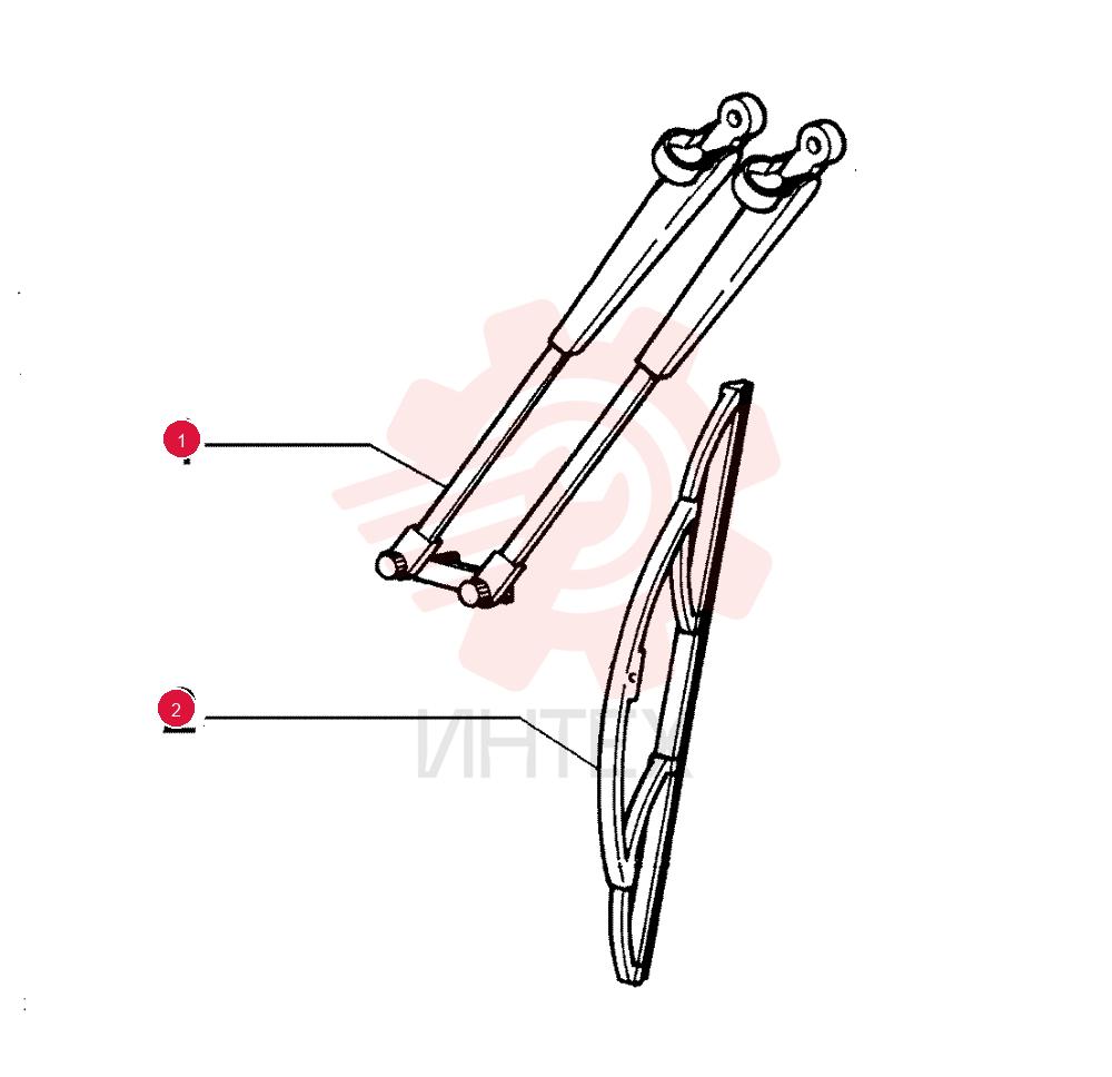 WIPER ARM 75313346 (1)