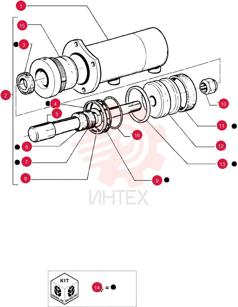 CYLINDER,66.3mm Bore Dia