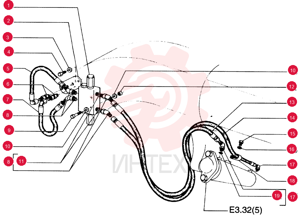 HYDRAULIC VALVE 75248329