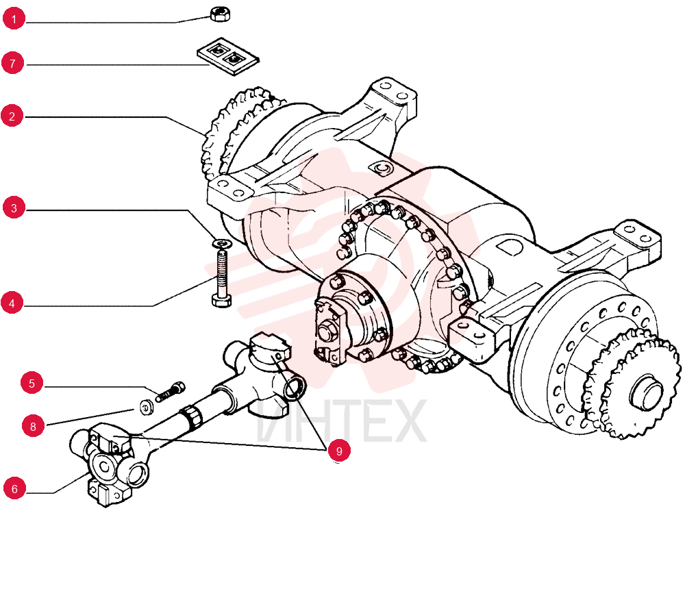 NUT,M24 x 2, Cl 10 12575321 (2)
