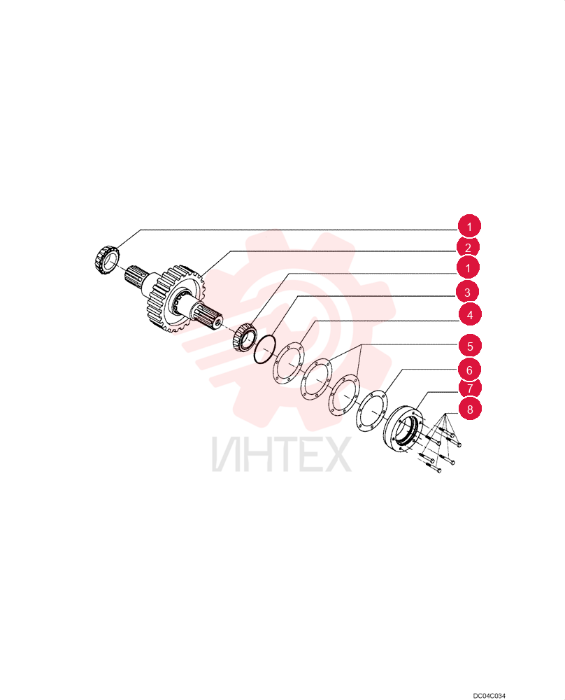 BEARING ASSY 75288492