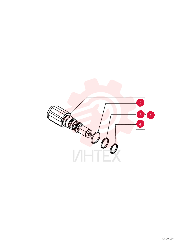 HYDRAULIC VALVE 75312824