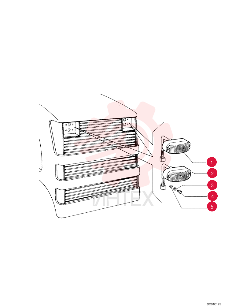 LIGHT ASSY. 75260257