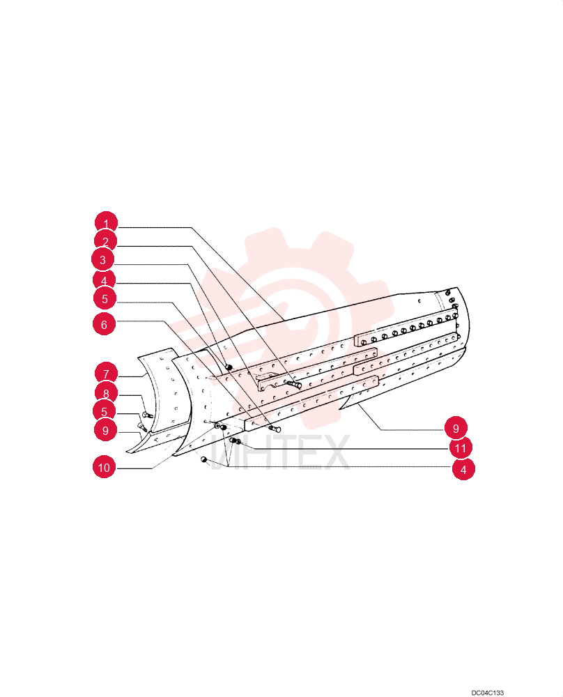 MOLDBOARD 75250011
