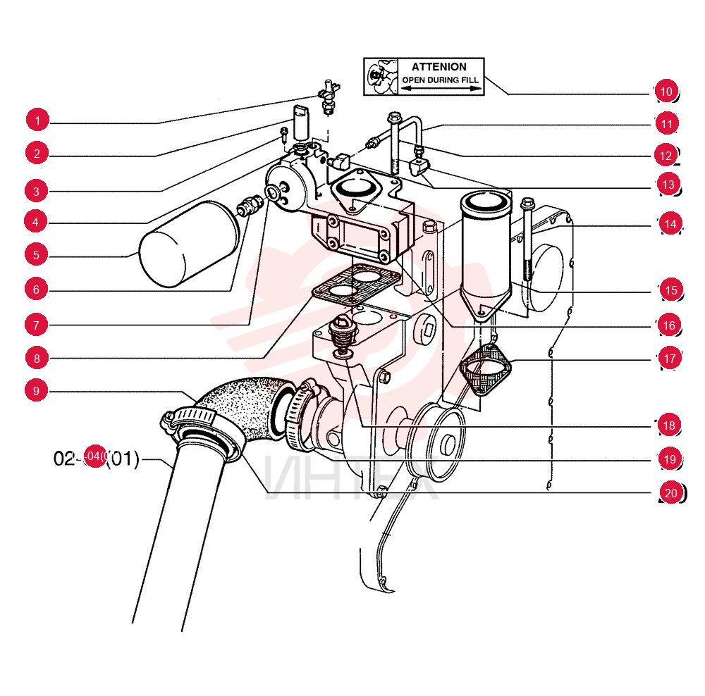 DRAINCOCK/TAP SUPPLY 71100822