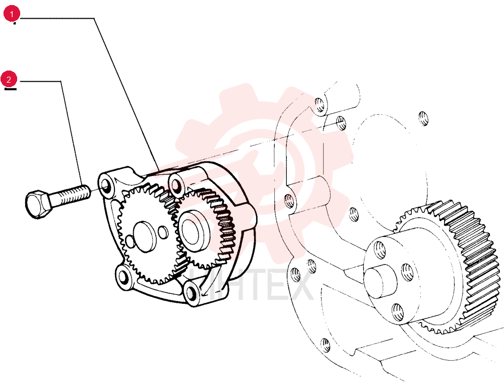 ENGINE OIL PUMP 75286160