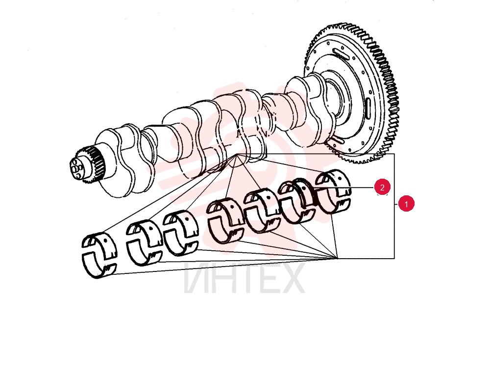 ENGINE OVERHAUL KIT 75310988
