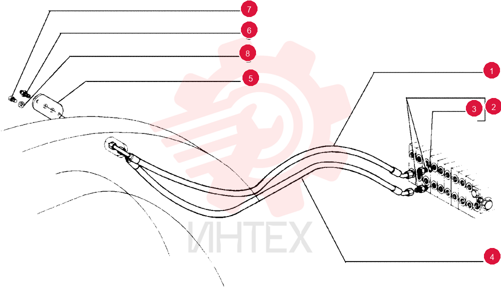 FLEXIBLE HOSE 75251187