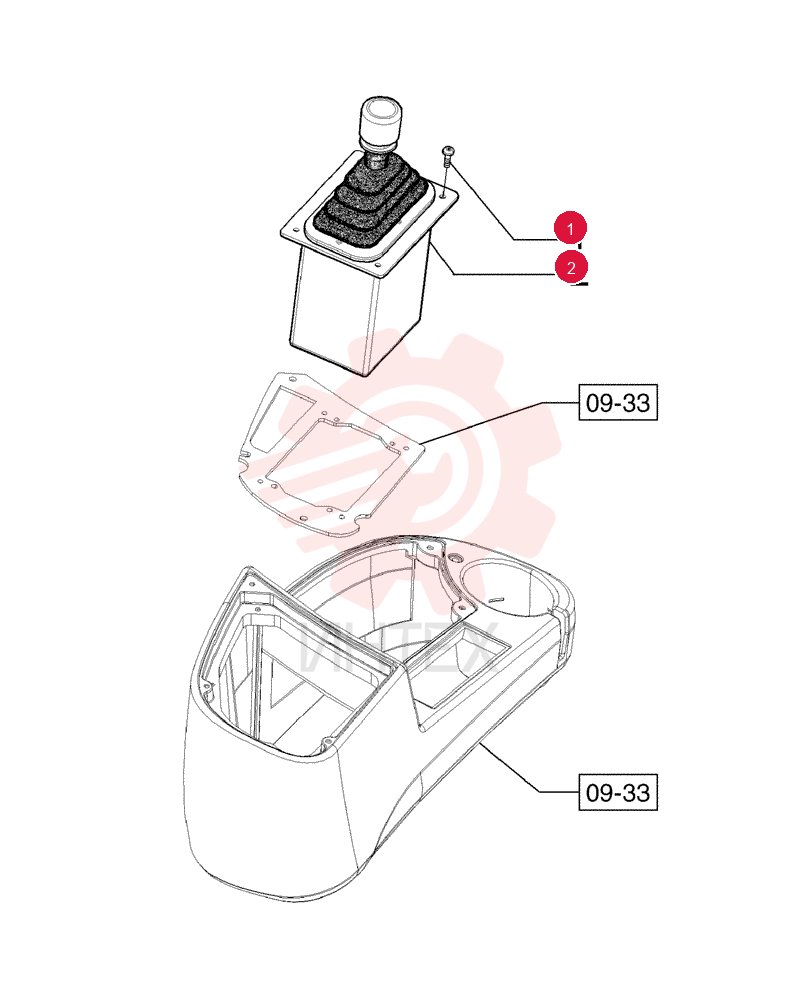 SCREW,Cross Pan Hd, M6 x 30 540-711 (2)