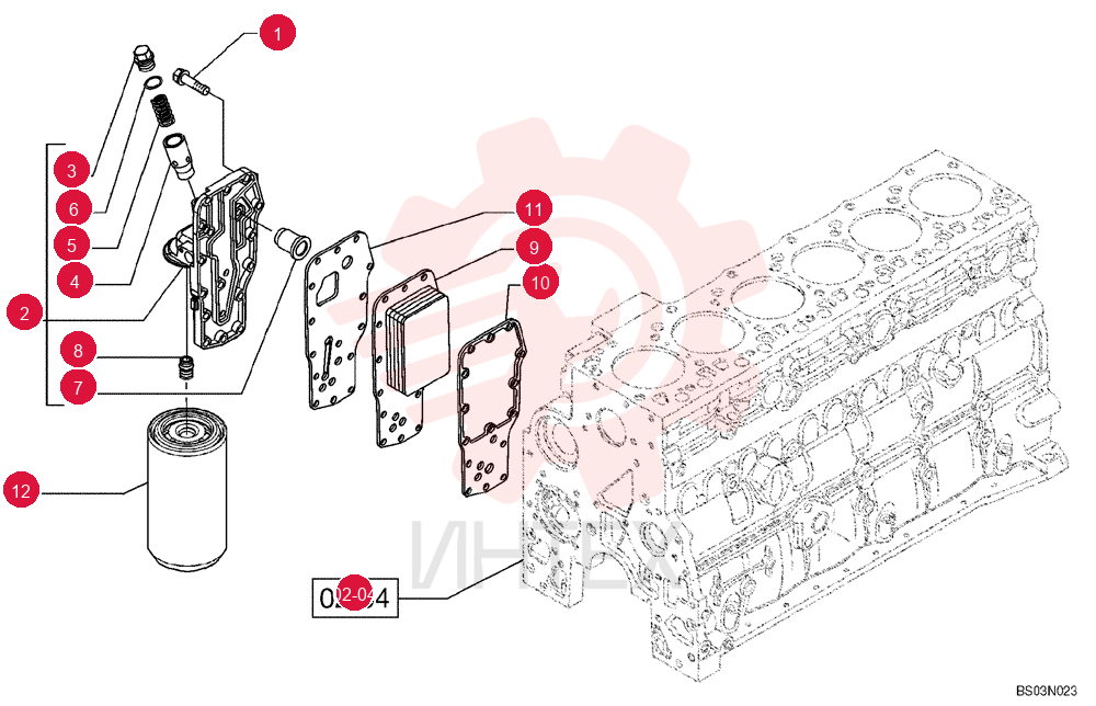 SCREW,Hex Flg, M8 x 1.25 x 35