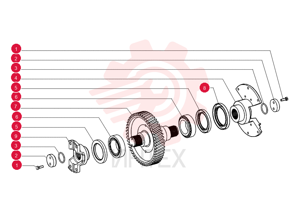 SCREW,Hex, M10 x 30mm
