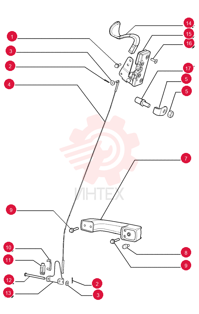 SELF-TAP SCREW,HWH, 1/4" - 20 x 3/4"