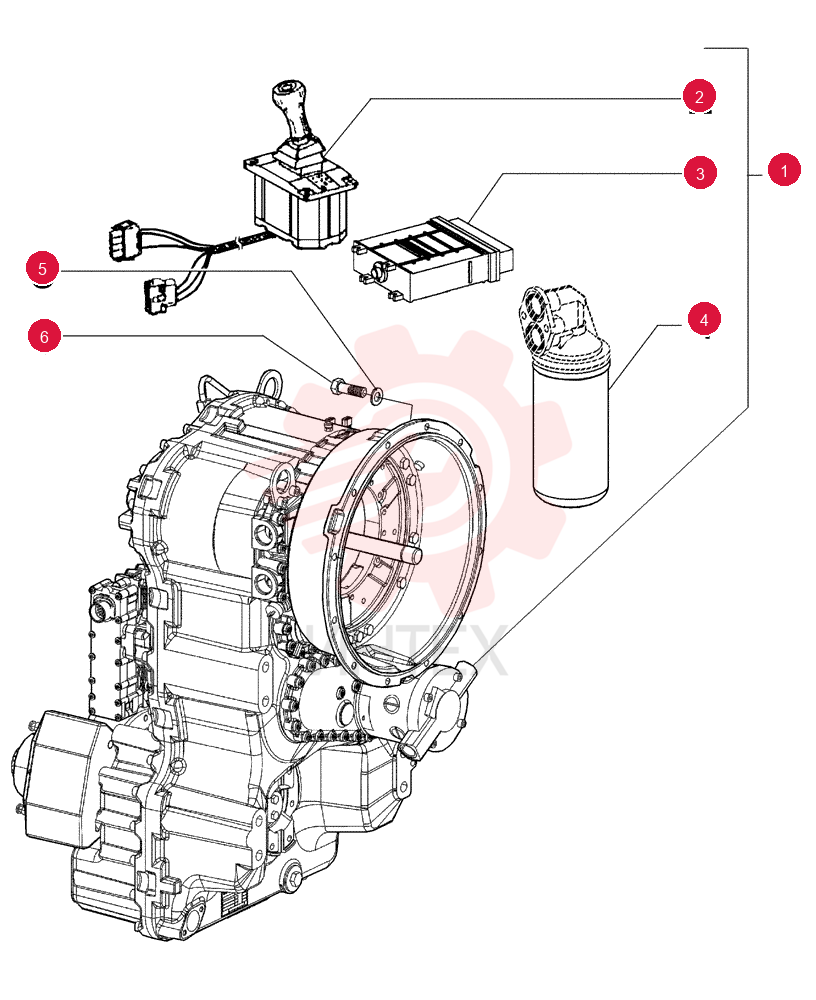 TRANSMISSION 84409643