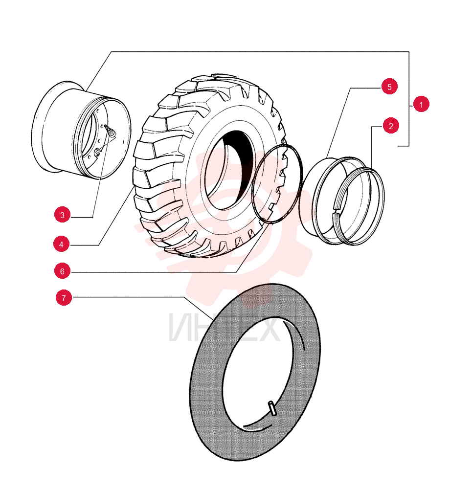WHEEL 87607173