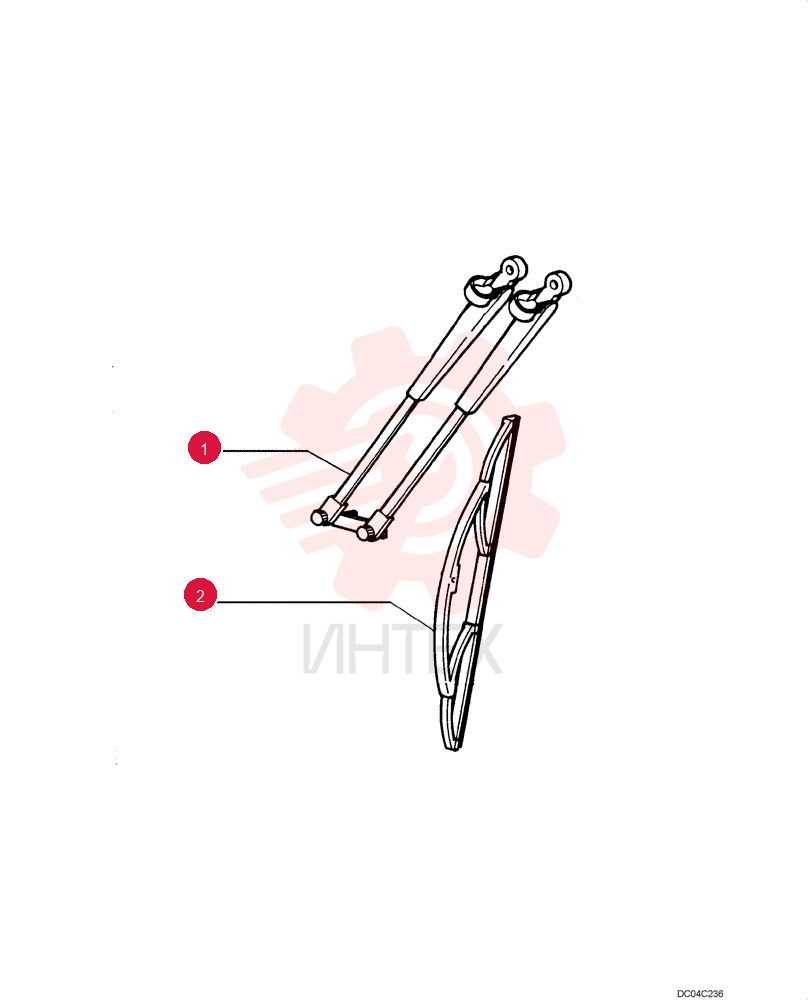WIPER ARM 75313345