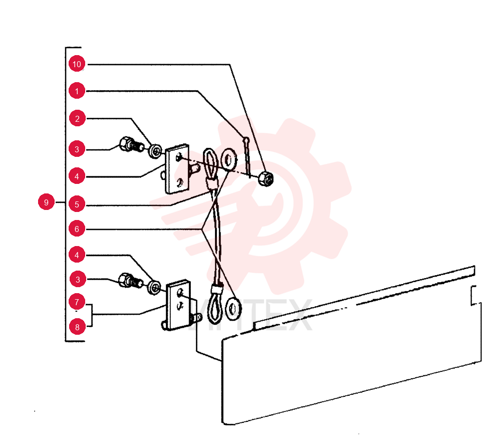 COTTER PIN,M2 x 18