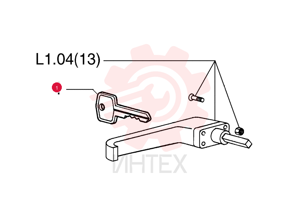 DOOR LOCK KEY
