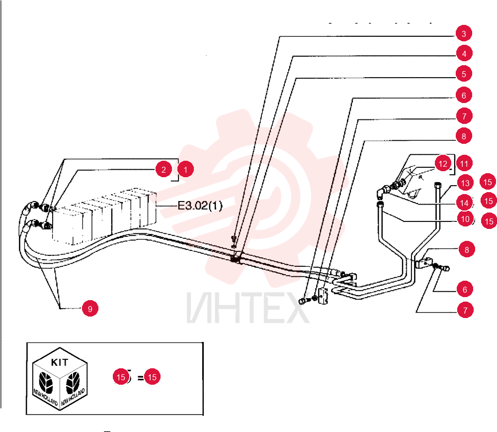 HYD CONNECTOR 70922457 (2)