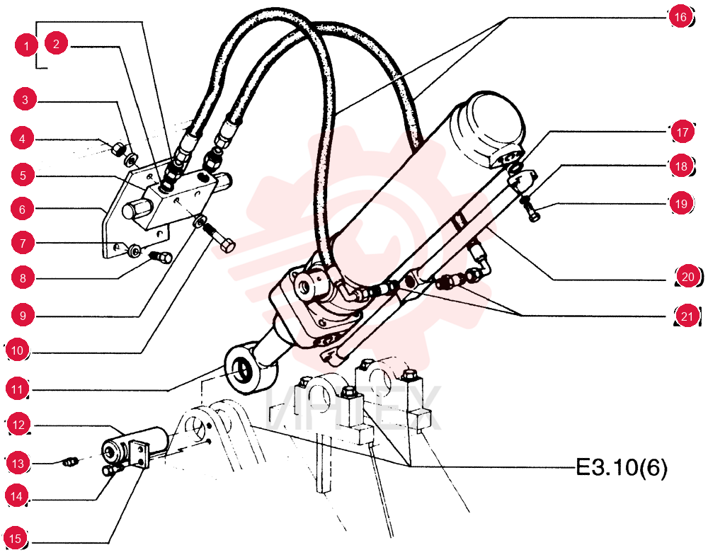 HYD CONNECTOR 70921409 (2)
