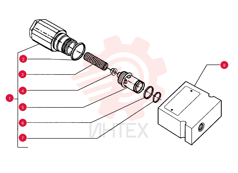 HYDRAULIC VALVE 75313231