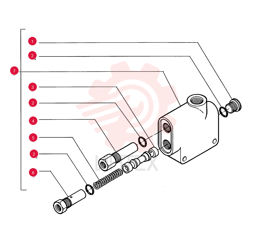 PLUG,Hex Soc, 3/4"-16 ORB