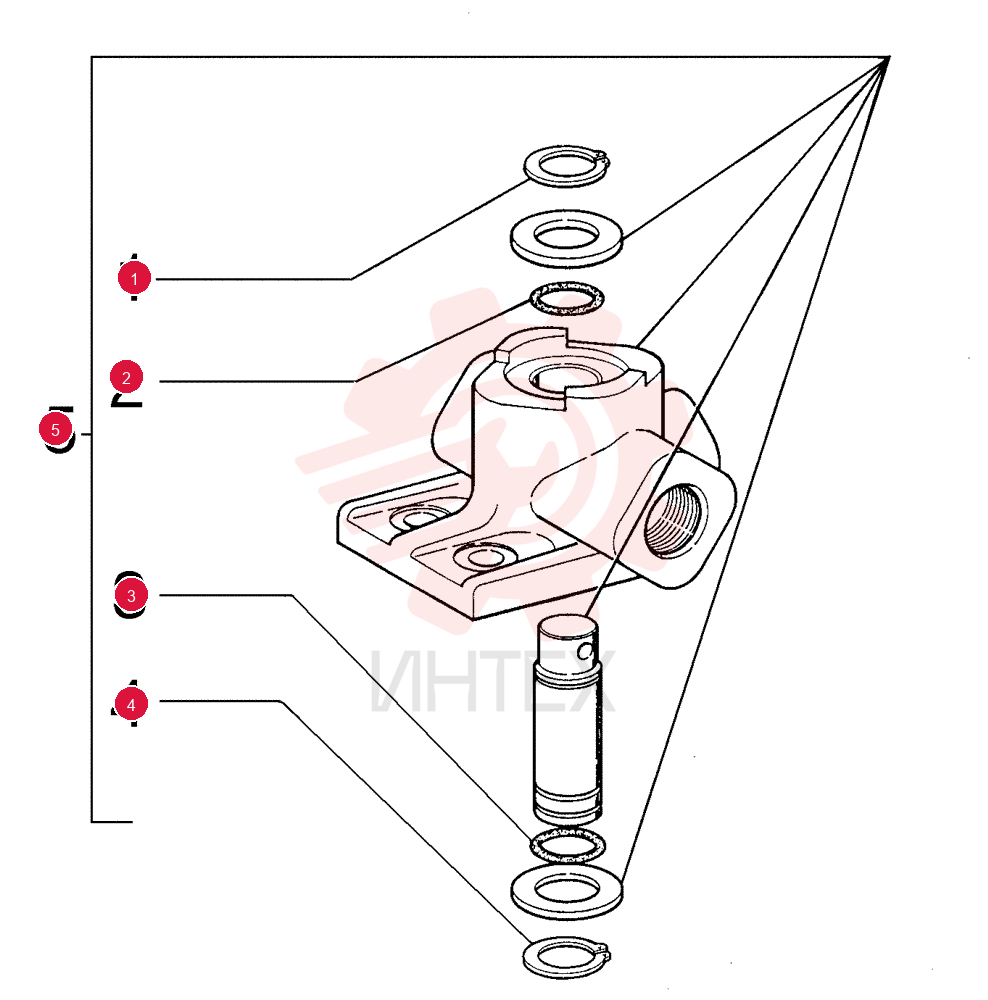 SNAP RING,M19, Ext