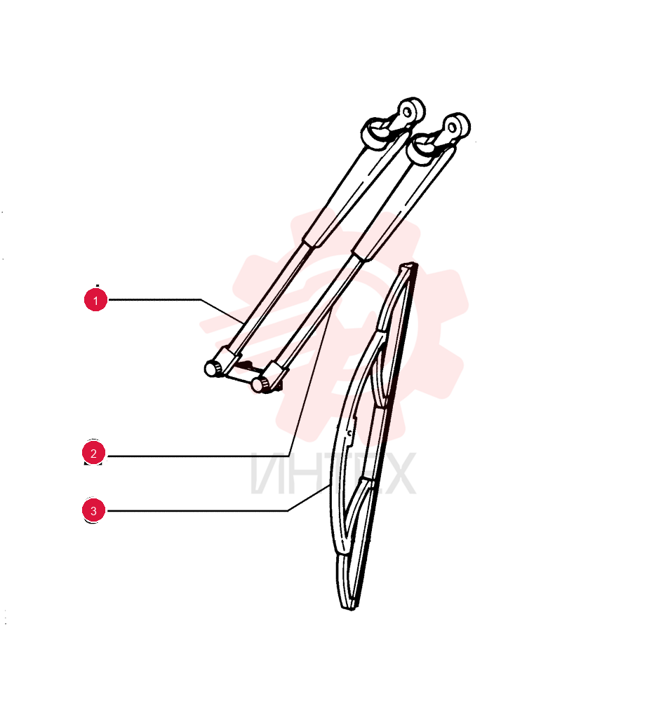 WIPER ARM 75310293
