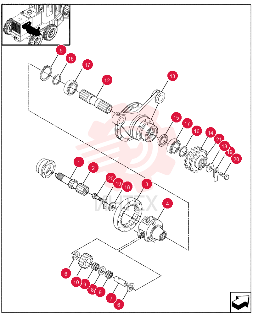 CONTROL SHAFT