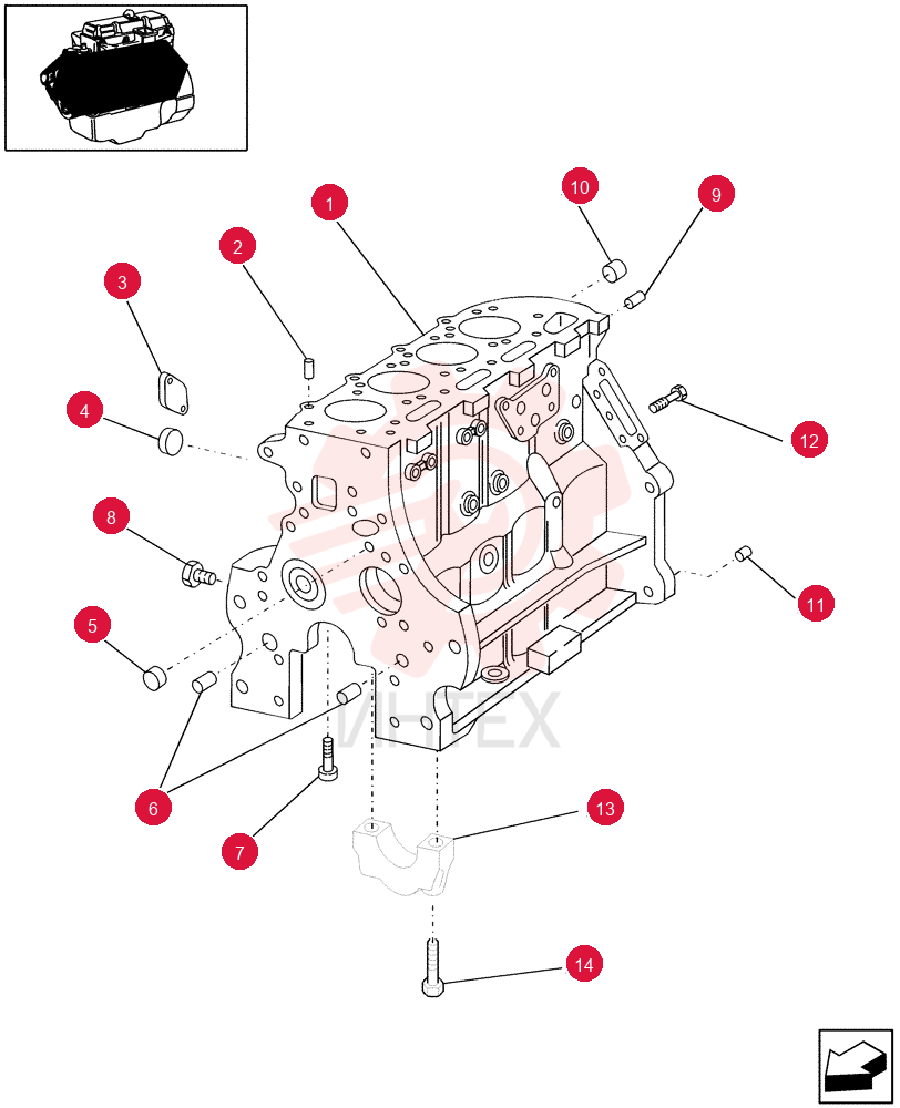 CYLINDER BLOCK