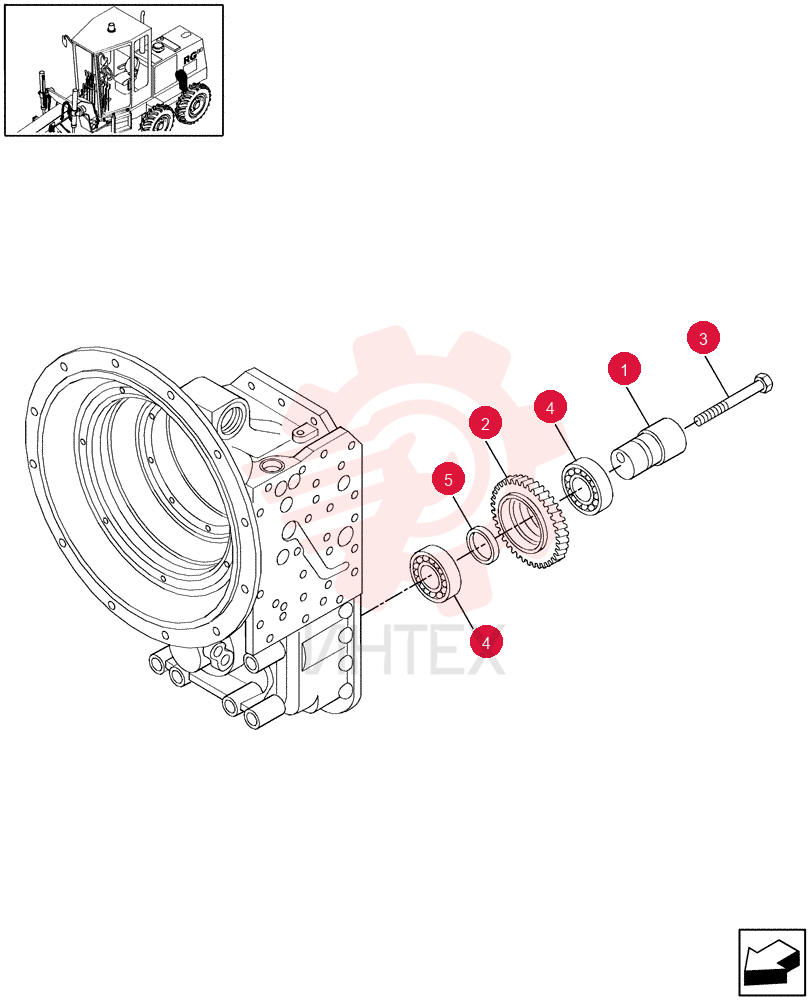 FRONT AXLE 73161669