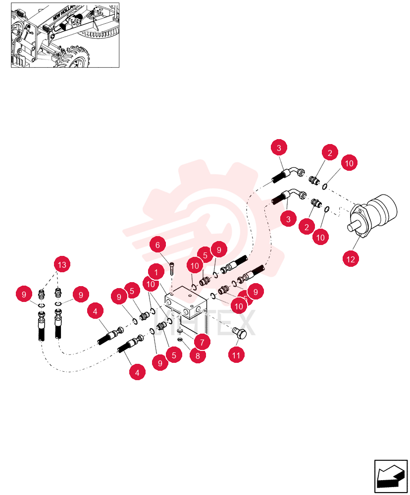 HYDRAULIC VALVE 73148118