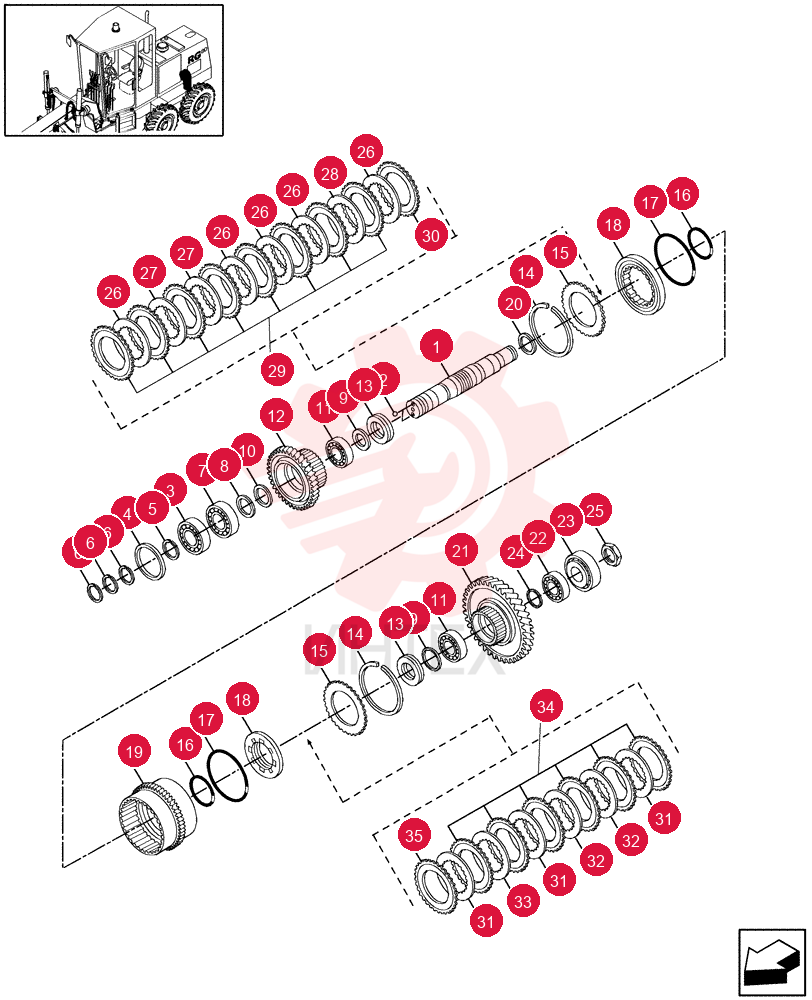SHAFT 73161691