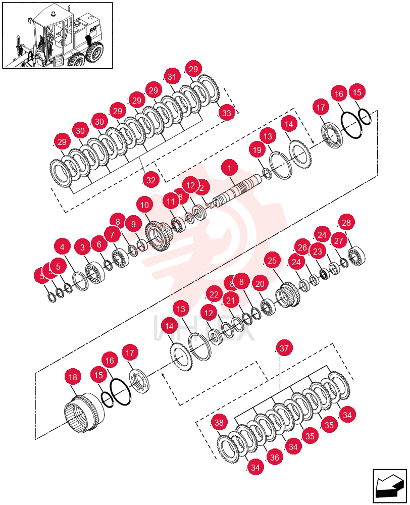 SHAFT 73161689