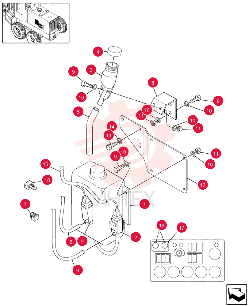 WASHER 73160184