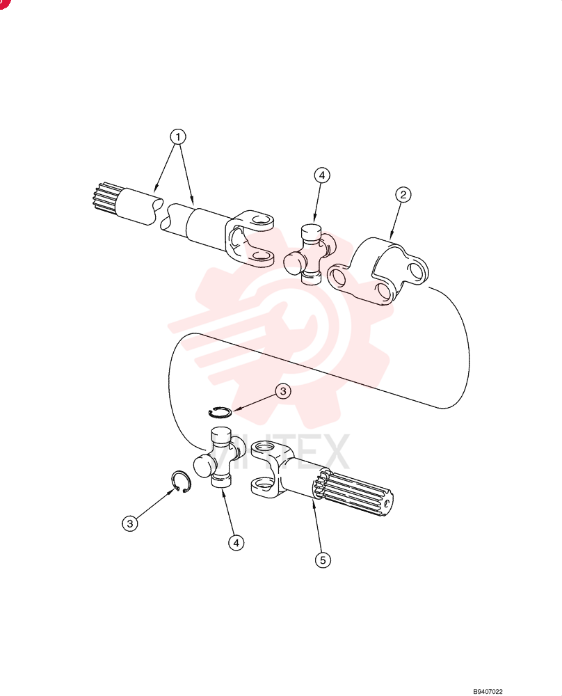 4WD AXLE ASSY
