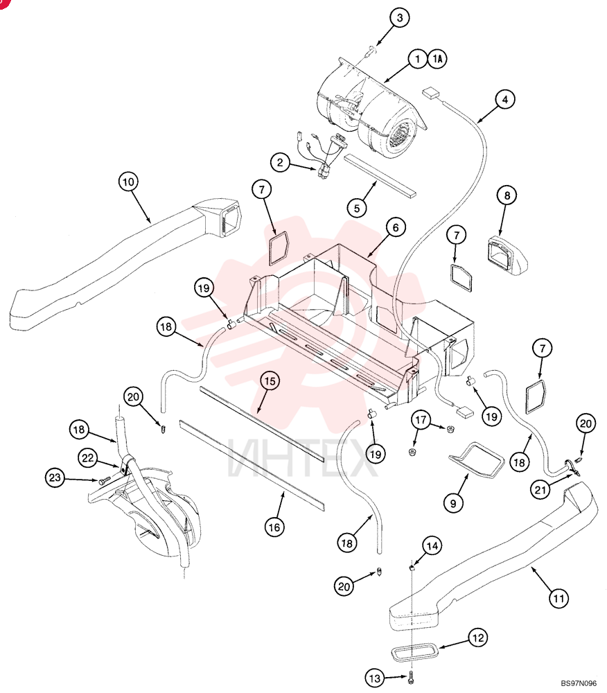 BLOWER,12V - 3 Spd