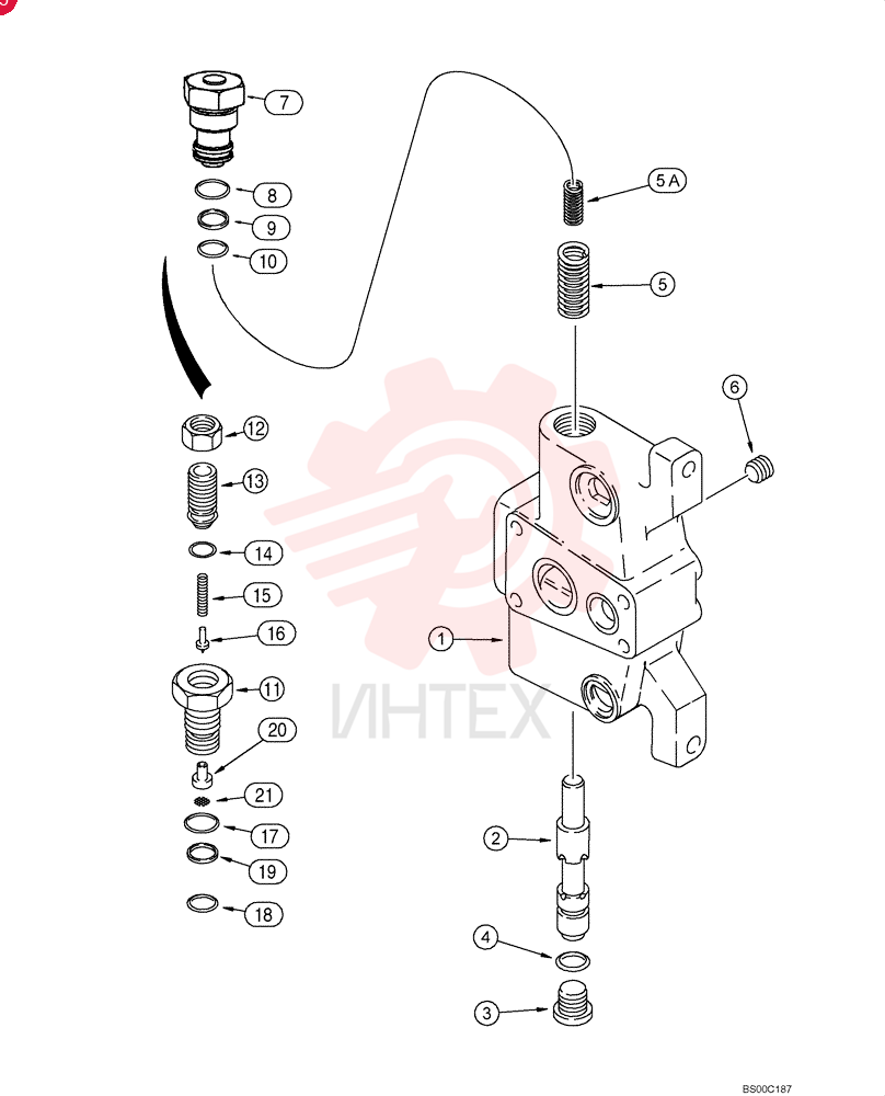 HYD VALVE SECTION